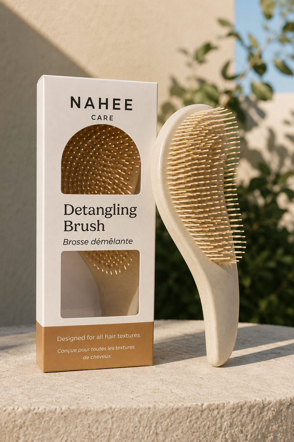 Brosse Démêlante - Beige