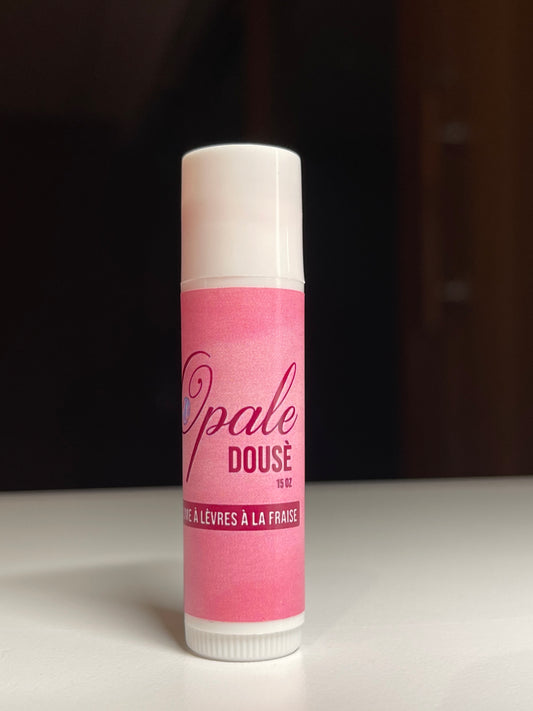 Baume à lèvres à la Fraise – Hydratation & Douceur Gourmande